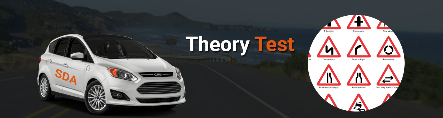 High way code theory test sign