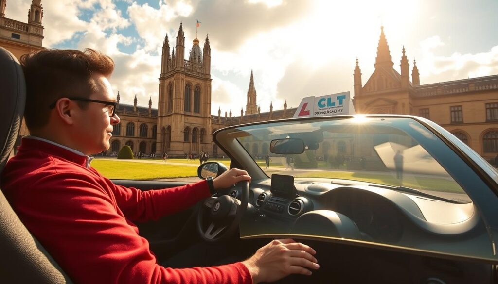 driving lesson in Oxford